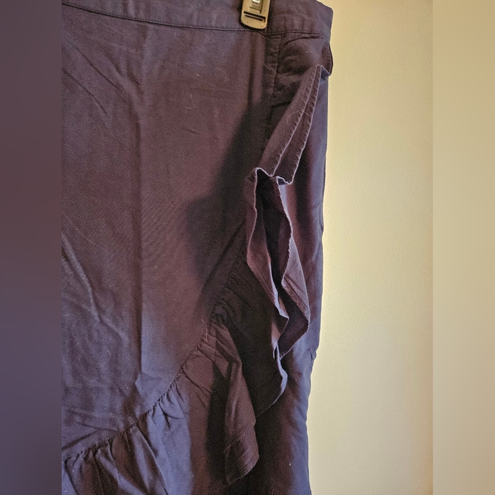 GAP Blue Ruffle Skirt NWT 14 - Picture 3 of 4